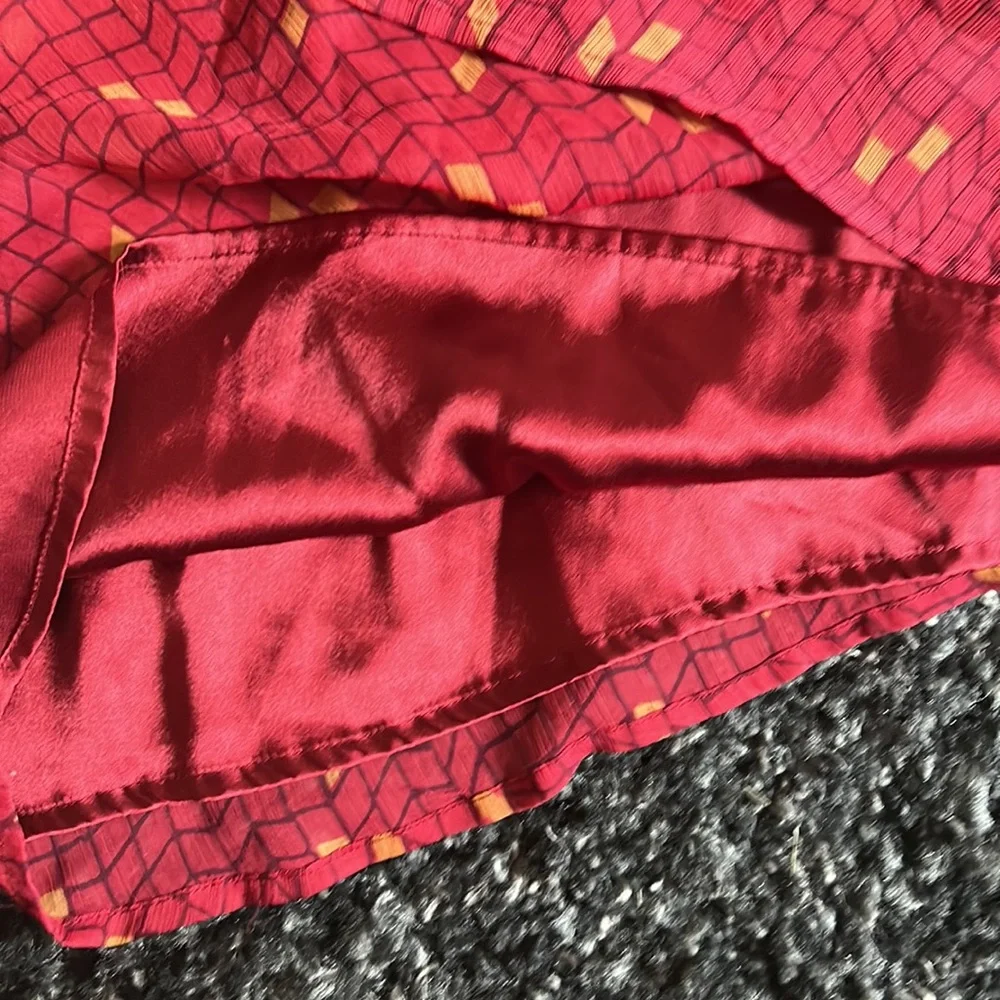 Red Roxy Halter Dress size medium - Picture 4 of 7